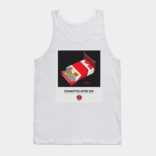 Cigarettes After Sex Tank Top by Grafck